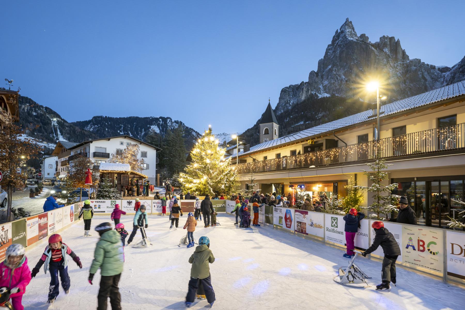 Garni Alpin Seis am Schlern Südtirol Dolomiten Seiser Alm Gästezimmer Frühstück Unterkunft Bed & Breakfast Wintersport Wandern (23)