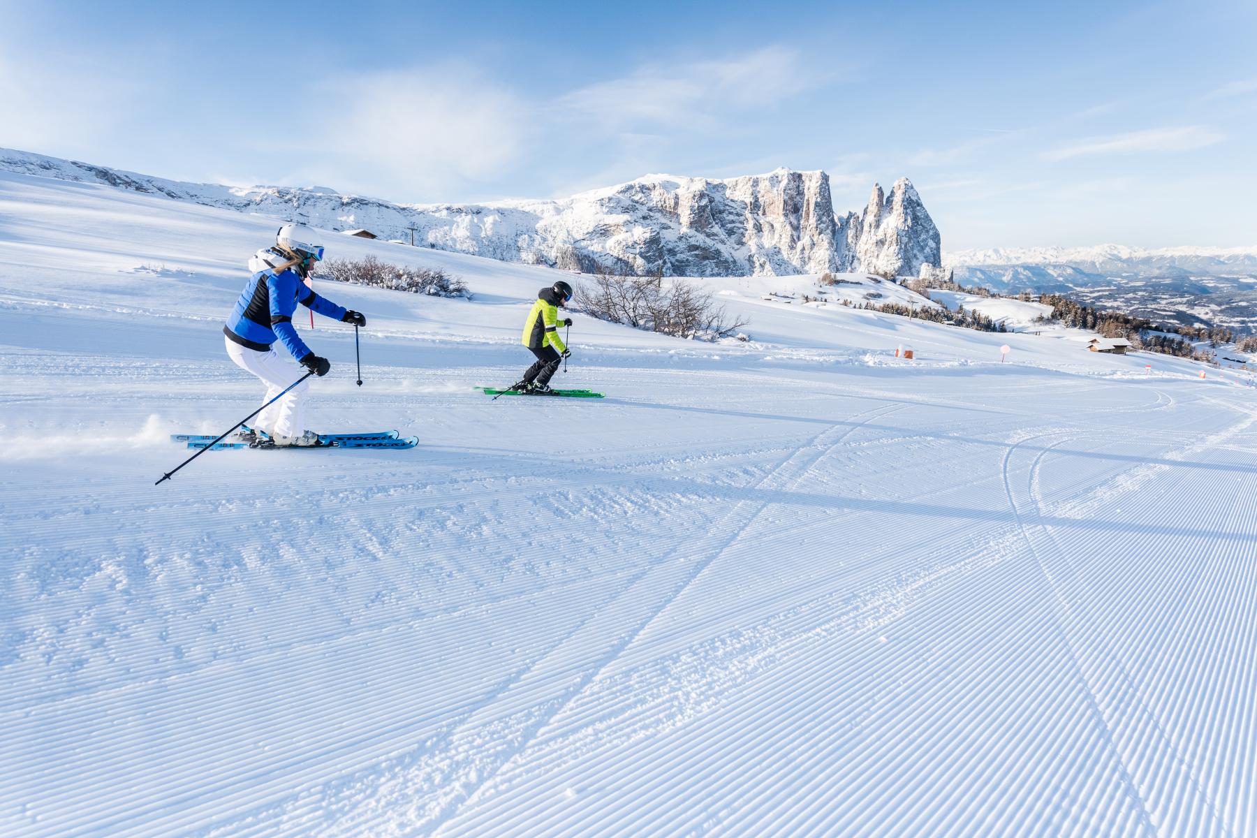 Garni Alpin Seis am Schlern Südtirol Dolomiten Seiser Alm Gästezimmer Frühstück Unterkunft Bed & Breakfast Wintersport Wandern (24)