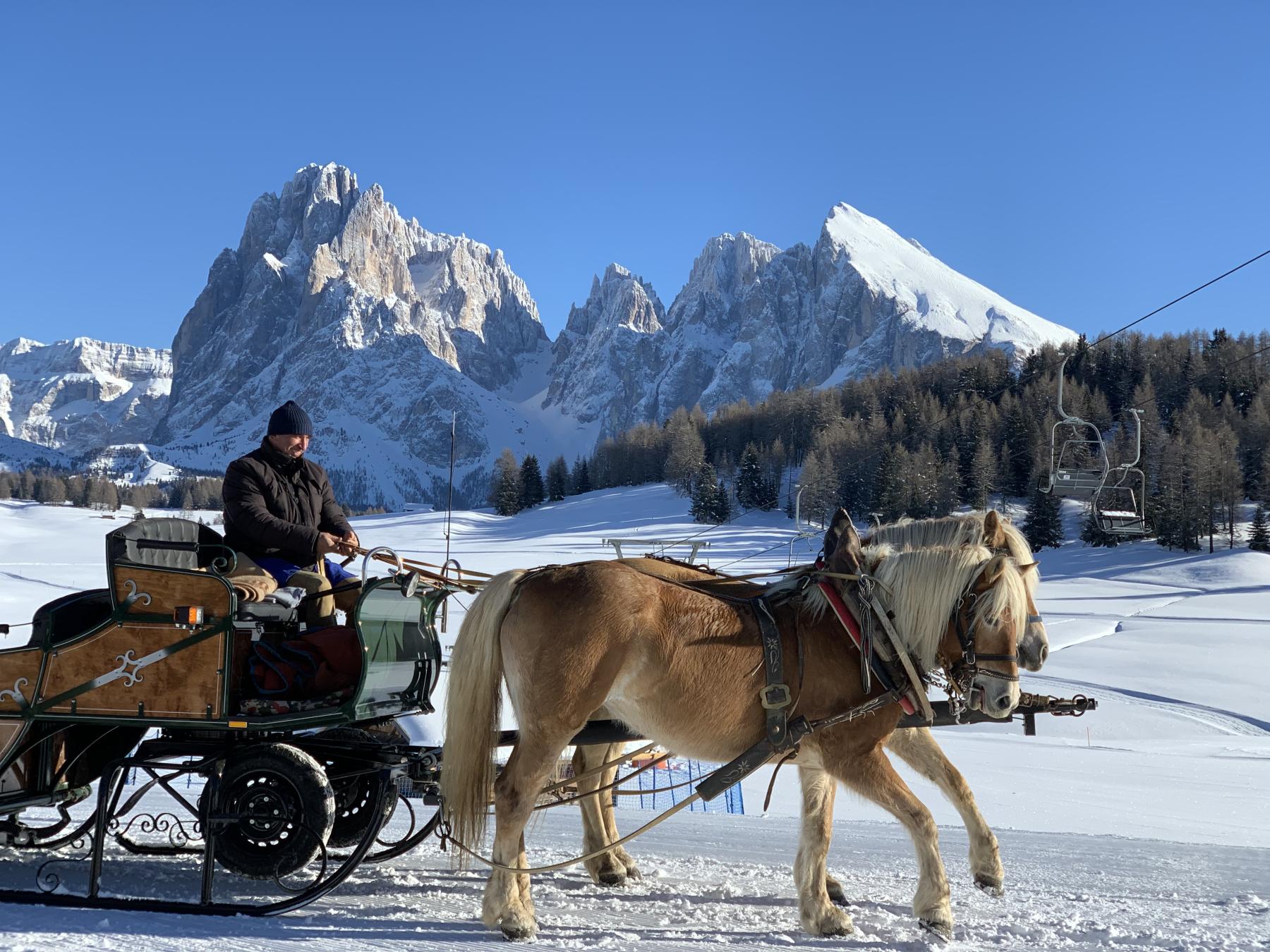Garni Alpin Seis am Schlern Südtirol Dolomiten Seiser Alm Gästezimmer Frühstück Unterkunft Bed & Breakfast Wintersport Wandern (30)