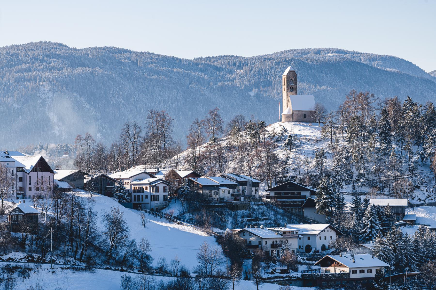 Garni Alpin Seis am Schlern Südtirol Dolomiten Seiser Alm Gästezimmer Frühstück Unterkunft Bed & Breakfast Wintersport Wandern (41)