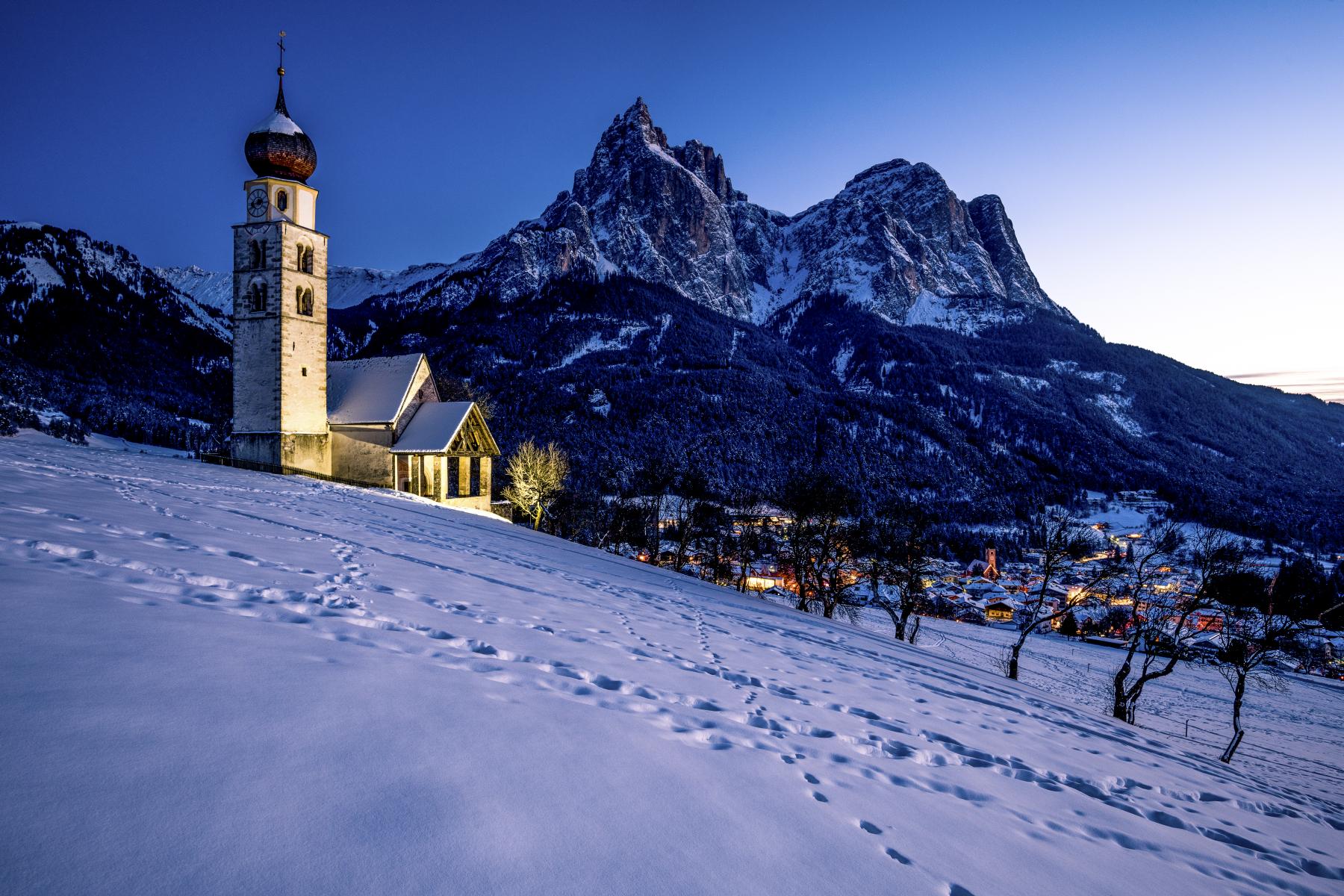 Garni Alpin Seis am Schlern Südtirol Dolomiten Seiser Alm Gästezimmer Frühstück Unterkunft Bed & Breakfast Wintersport Wandern (45)