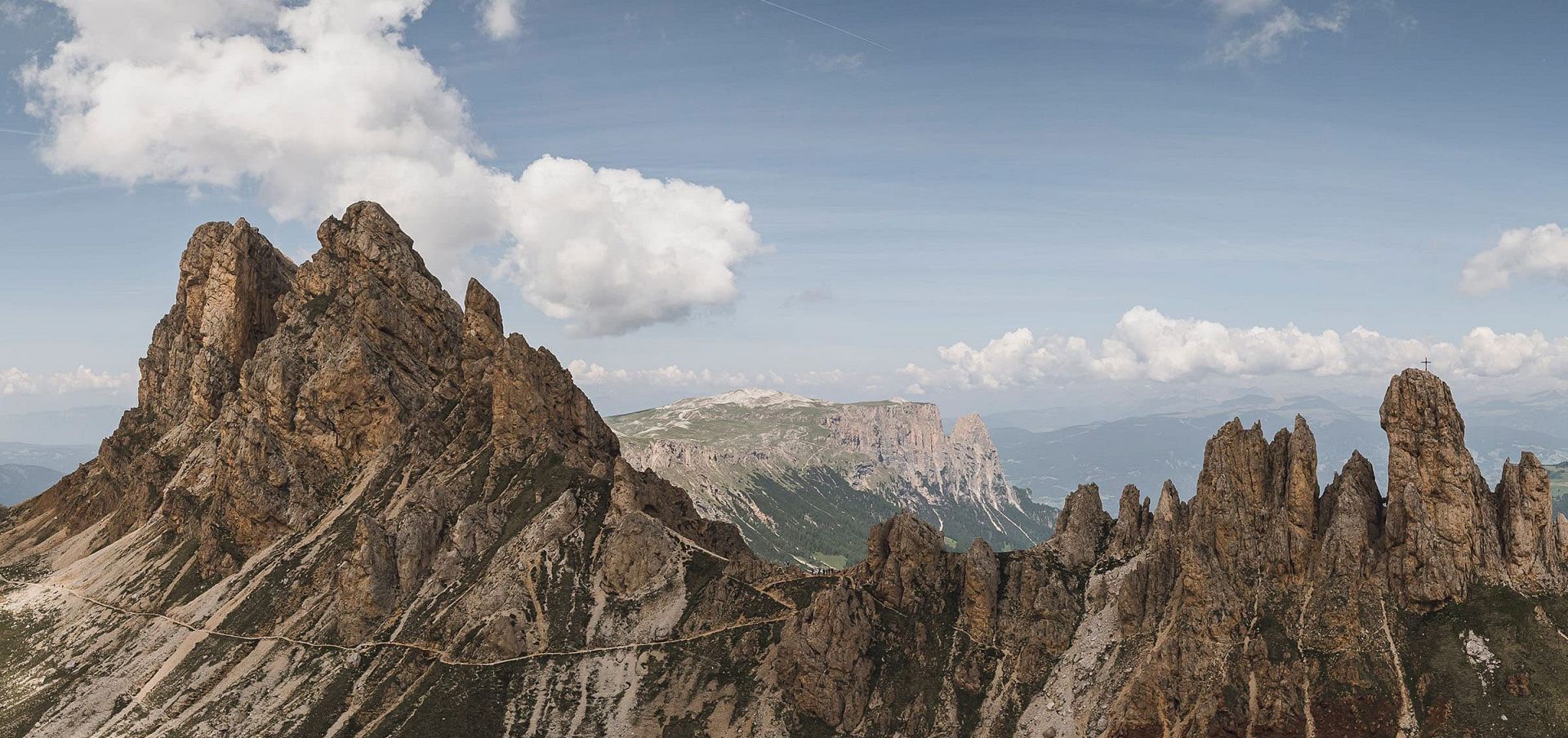 Kletterkurs Südtirol professioneller Bergführer Seis Bergtouren Dolomiten Schlern Naturpark Schlern Rosengarten (3)
