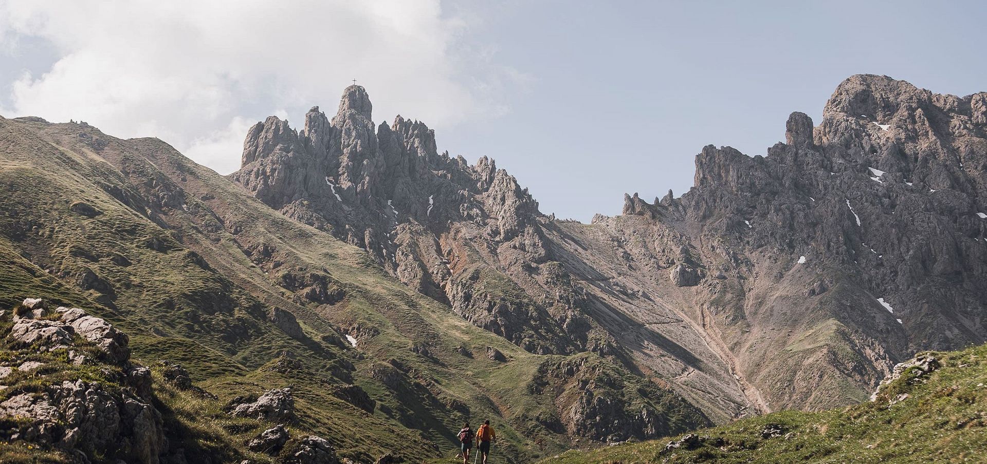 Kletterkurs Südtirol professioneller Bergführer Seis Bergtouren Dolomiten Schlern Naturpark Schlern Rosengarten (8)